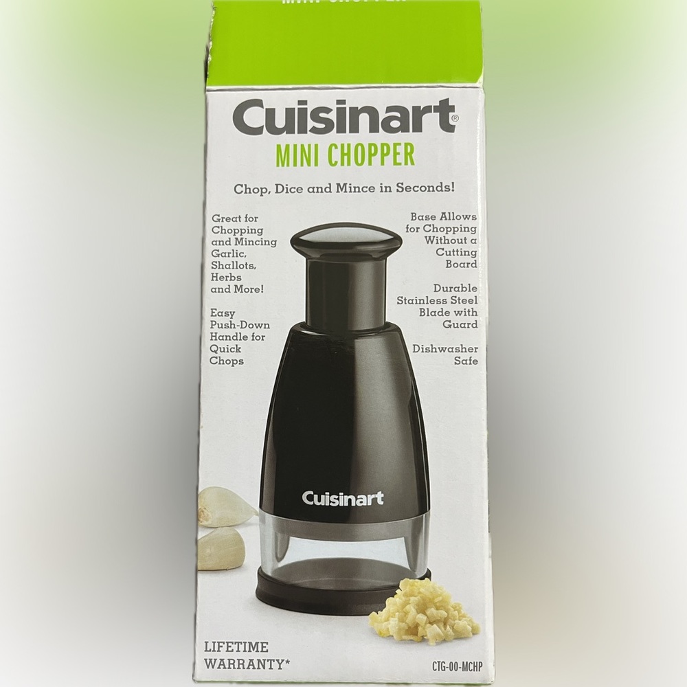 Cuisinart Black and Clear Mini Chopper